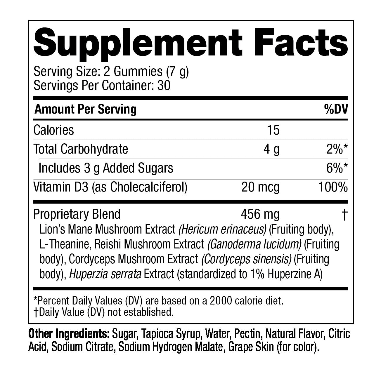 Gomitas diarias de hongos definitivas